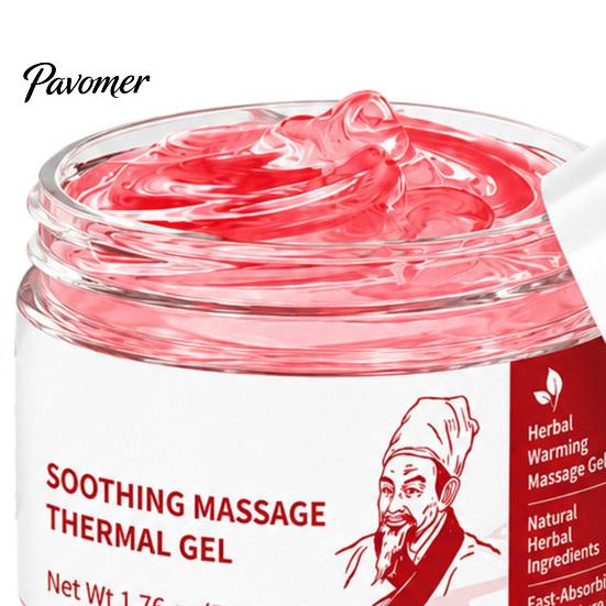 Deep Tissue Relaxation Gel 1/2Pcs Body Soothing Massage Thermal Gel, Natural Herbal Relaxing Cream, Firming & Smoothing Skin Moisturizer Care