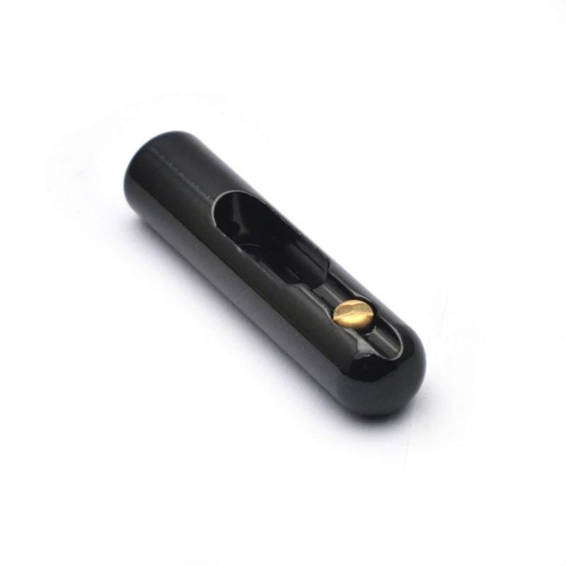 Individual Guitar Tube Bridge 8.5x41.5mm String Bridge Bottom Trough String Split Type Guitar Bridge Black/Golden/Silver