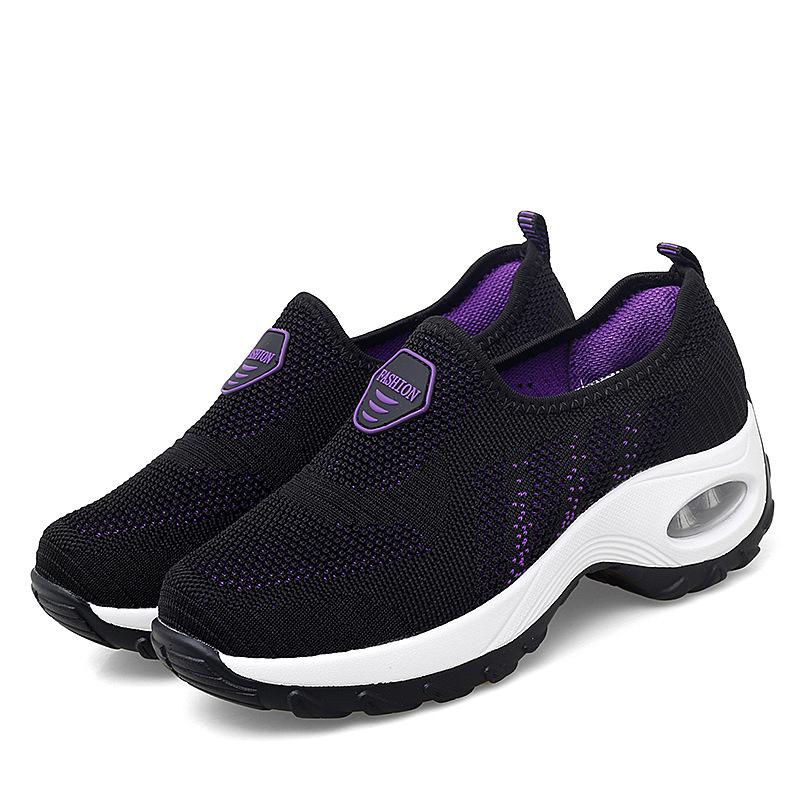 Modne buty casualowe damskie są miękkie, wygodne i lekkie siatkowe oddychające buty sportowe damskie