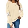 Women's Sweatshirt Long Sleeve  Casual Comfort Loose Lightweight Women's Sweatshirt