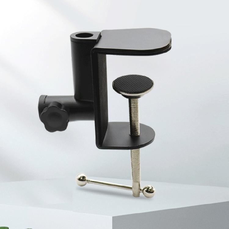 Zuverlässige Aluminium-Tischklemme für Mikrofon-Setups mit einfacher Einstellung und Stabilität, Multifunktionskompatibilität
