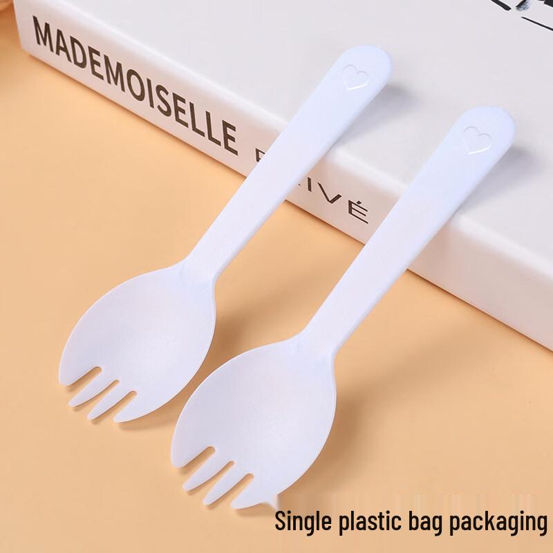 Disposable Plastic Spork (Fork Spoon Combo)