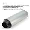 1.3in Exhaust Pipe Muffler Silencer Fit for 90cc 110cc 125cc 150cc 160cc ATV Pit Bike Motorcycle