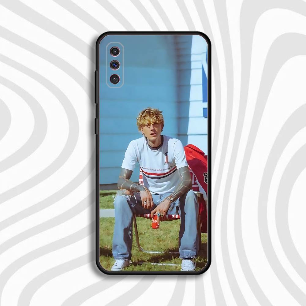 M-MGK Lost Americana LA Phone Case For Samsung S10,S21,FE,S21 ,Note 20,10,S26,S25,S24,S23,Ultra,S22,Plus Soft Shell Funda