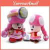 Super Mario Plüschtier, rosa Pilzschwester, weich und kuschelig, limitierte Auflage