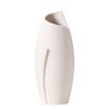 Nordic Ceramic Plain Fired Minimalist Vase, Home Dining Table Living Room Bedroom, Office, Tabletop Decoration, Flower Ware, 1Pc