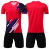 Futebol Team Shirt Children Football Jerseys Men Boys Soccer Clothes Sets Short Sleeve Kids Football Uniforms Adult Kids Maillot