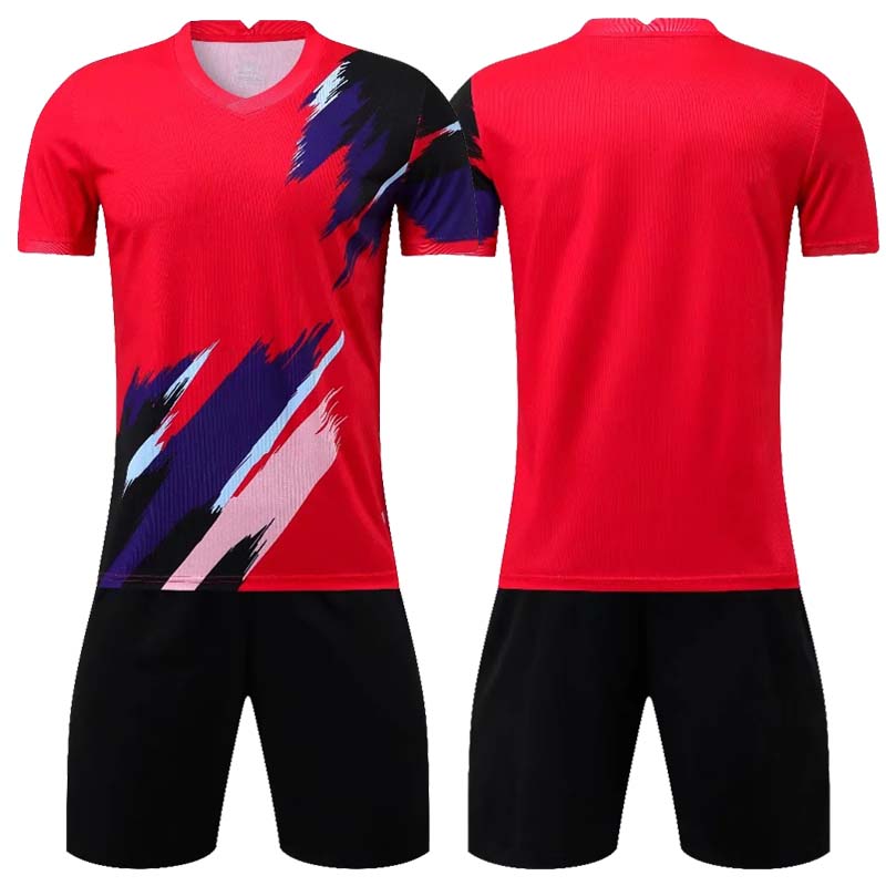 Futebol Team Shirt Children Football Jerseys Men Boys Soccer Clothes Sets Short Sleeve Kids Football Uniforms Adult Kids Maillot