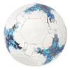 Inflatable Soccer Ball Size 5 Blue PU for Youth Adult Players Outdoor Teaching Training Competition