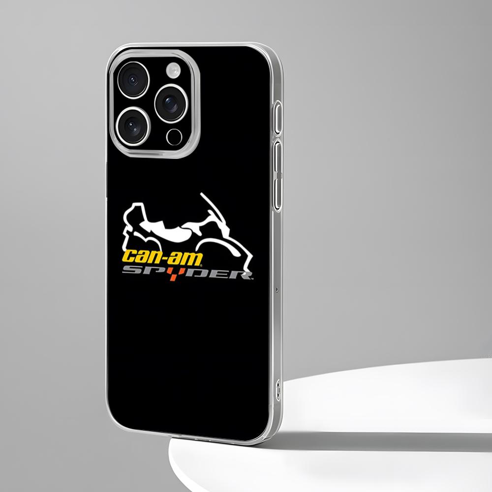 Can Am Can-am Team Phone Case New For IPhone 16 15 14 12 13 11 Pro Max Mini X XR XS Plus Black Silicone Transparent Cover