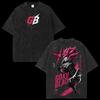 Dragon Ball Gewaschenes Übergroßes T-Shirt Grafik Herren Damen Reine Baumwolle Streetwear Y2k Lässig Locker Hohe Qualität Kurze Ärmel Damen Herren Kleidung