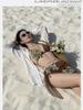 Women's Korean One-Shoulder Halter Backless High-Waisted Tummy-Control One-Piece Swimsuit