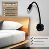 Flexible LED Spotlight: 1W/3W Wall Lamp for Clothing Store, Entrance, Painting, or Bedside Use