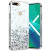 Case for Huawei Y7 2018/Enjoy 8, Glittery, transparent