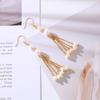 100% Natural Freshwater Pearl 14K Gold Filled Female Tassels Drop Earrings Wholesale  For Women Anti Allergy Gifts
