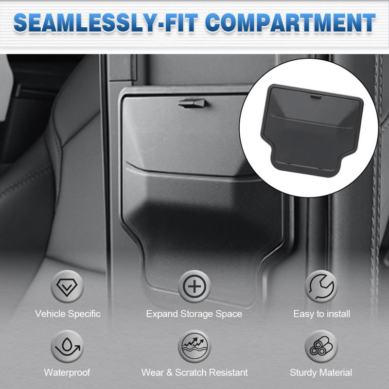 For Tesla Model Y Juniper 2025-2026 Model 3 Highland 2024-2025 Armrest Box Hidden Storage Box Center Console Organzier Tray