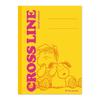 Nakabayashi Cross Line Notebook B5 5-Book Pack A-lined Snoopy Study Book S-58A-5P