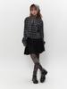 TUOMIO Tm Symbol Pleats Skirt [Black]
