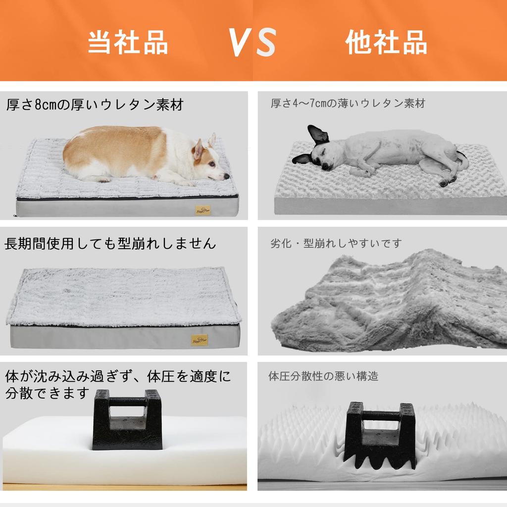 Cushion Bed for Large Elderly Dog Care Prevents Dog Medium Size Chew Tear All All Year L Size Dogs, Washable, Bed, Bedsores, Waterproof, Mattress,