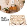 Woodcarving Decal Figurines For Decoration Furniture