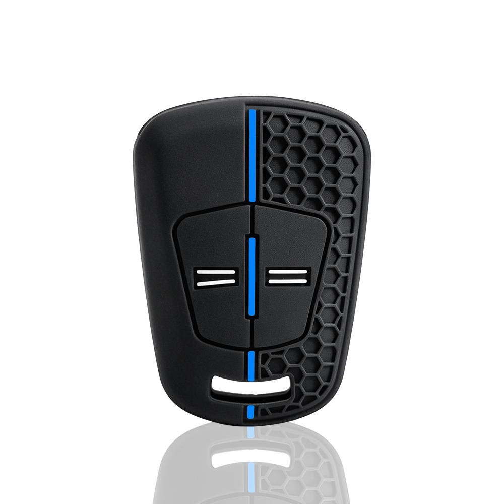 Car Styling High-Quality 1 Pcs Silicone Remote Car Key Case Shell For Vauxhall Opel Corsa Agila Meriva 2 Buttons Key Protection
