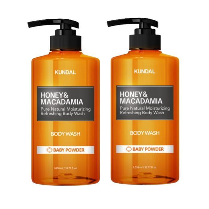 [KUNDAL] KUNDAL Pure Body Wash Baby Powder Scent 1.058L x 2 /sj (19774242)