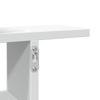 Wall Shelves 2 pcs. White 38 x 12 x 38 cm Engineered Wood