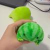 Peluche Rana Verde Stile Cartone Animato Cotone PP Colore Verde Portachiavi Peluche Rana Materiale Morbido Texture Soffice Bambola Animale di Peluche
