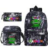 Spotted Garden Primary School Bag Shoulder Bag Pencil Bag Three-piece Set