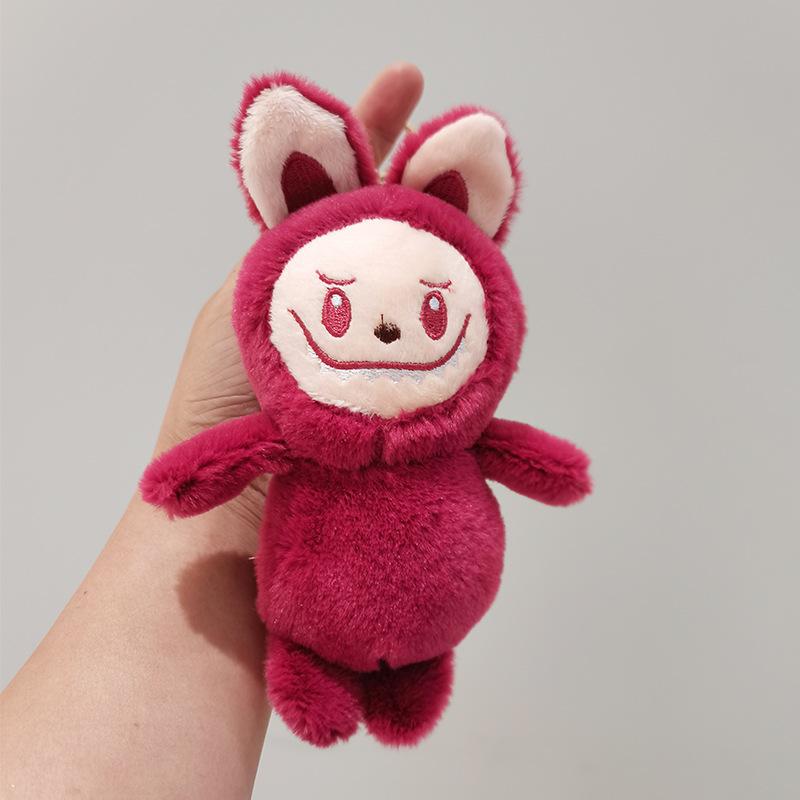 4-inch Bralala Pendant Plush Doll Toy Cute Pop-mart Small Doll Bag Keychain