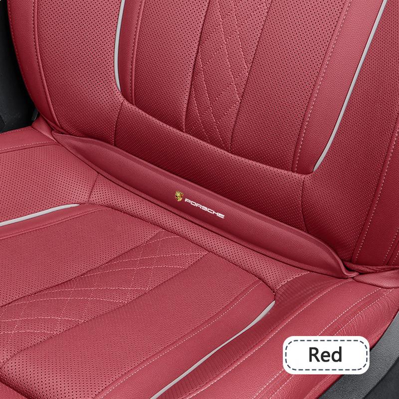 Bil Lädersäte Mellanrumsfyllare Auto Mellanrum Dammavvisande Skydd För Porsche 911 Cayenne Cayman Panamera Macan Taycan Boxster Carrera-GT