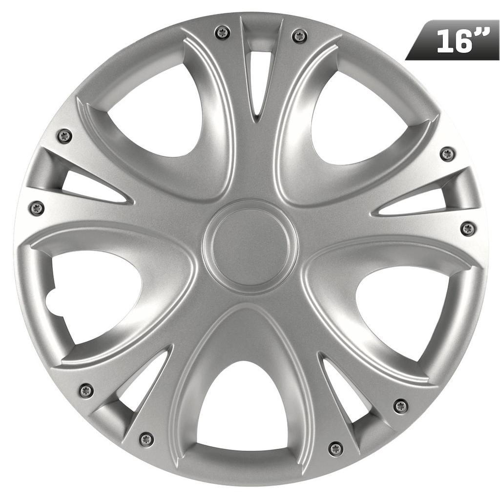 Kołpaki Dynamic silver 16", 4 szt.