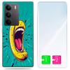 Etui Do Realme C75 / 14X 5G Obudowa Foto Case Plecki Banan + Szkło 9H