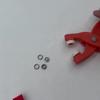 Button Accessories With 1pc Plastic Hand Pliers For Fast And Easy Clothing And Quilt Production