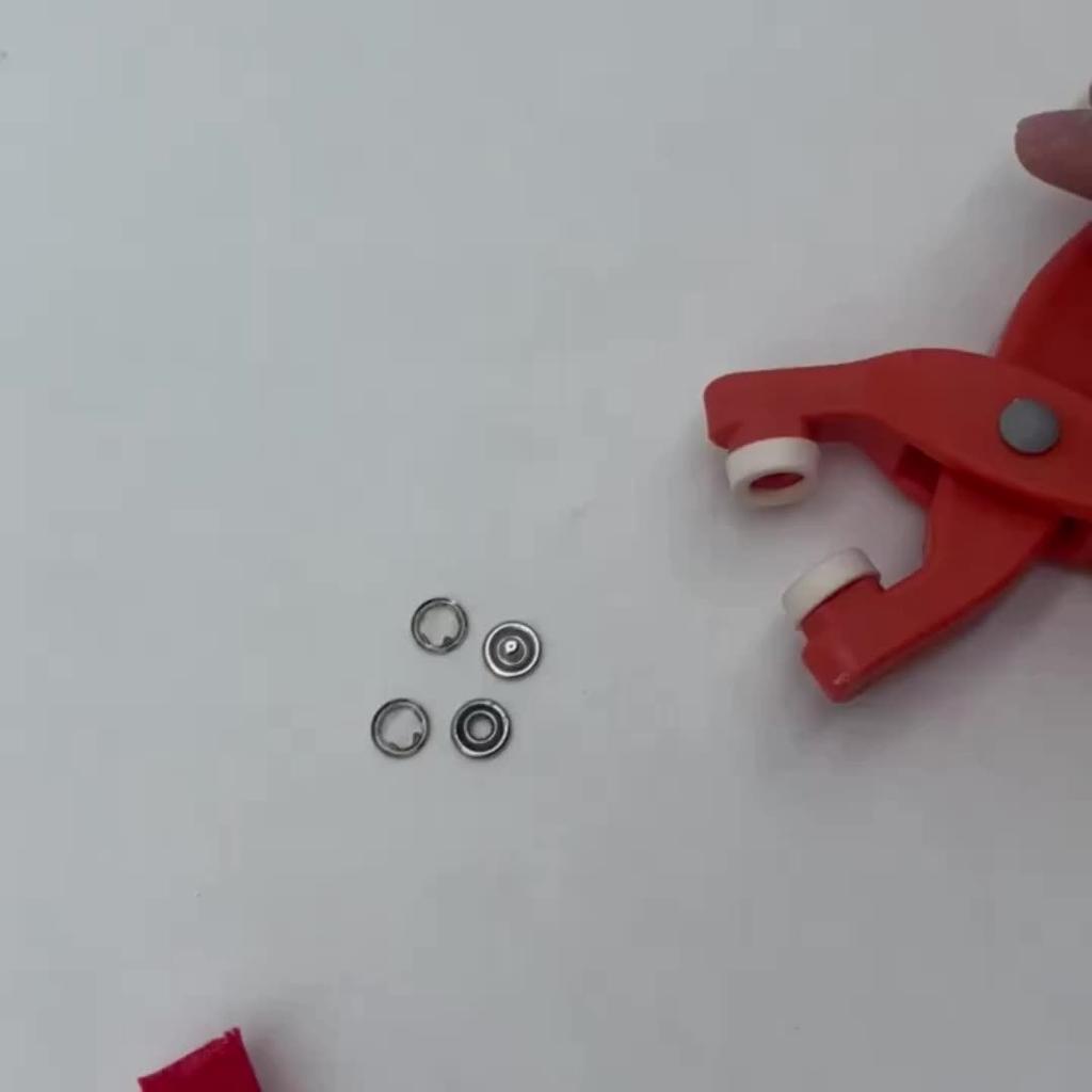 Button Accessories With 1pc Plastic Hand Pliers For Fast And Easy Clothing And Quilt Production