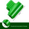 Greenhouse Film Fixing Clips – 11mm Horticultural Plastic Plant Buckle