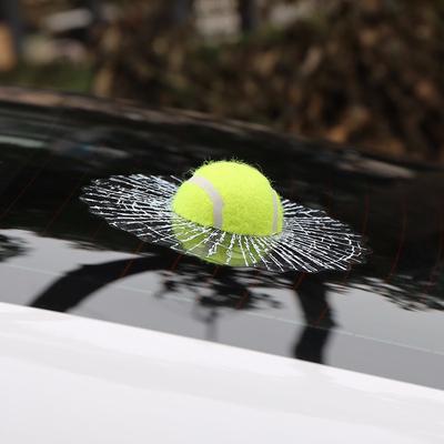 3D Simulation Sticker for Window Glass Tennis/basketball/baseball Car Decoration Accessories