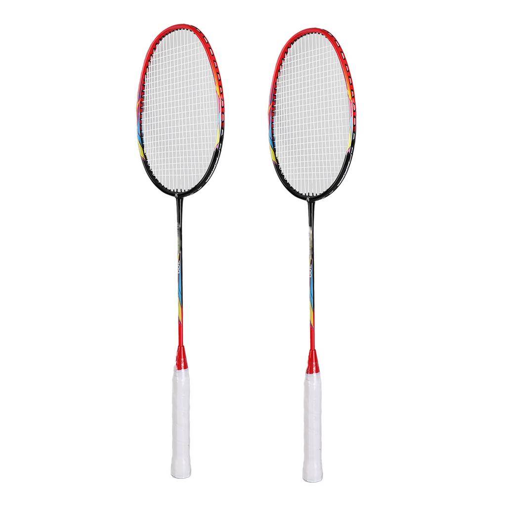 2 Player Badminton Racquet High Stability Lightweight Portable Sports Badminton Racket for Beginner