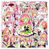 50 Kanroji Mitsuri Demon Slayer Anime Graffiti Stickers for Skateboard and Luggage