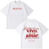 Bad Bunny 2026 Welttournee Grafik T-Shirt Unisex Locker Lässig Hip Hop Streetwear Trendig Kurzarm Damen und Unisex T-Shirts