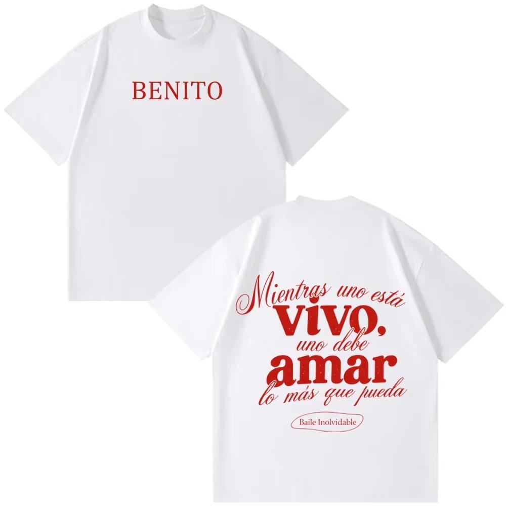 Bad Bunny 2026 Welttournee Grafik T-Shirt Unisex Locker Lässig Hip Hop Streetwear Trendig Kurzarm Damen und Unisex T-Shirts