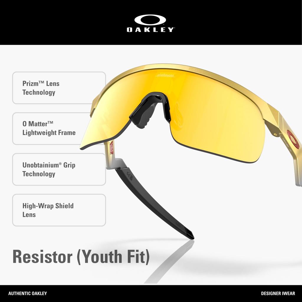 Oakley RESISTOR OJ9010 sunglasses with Prizm impact lenses, resistant.