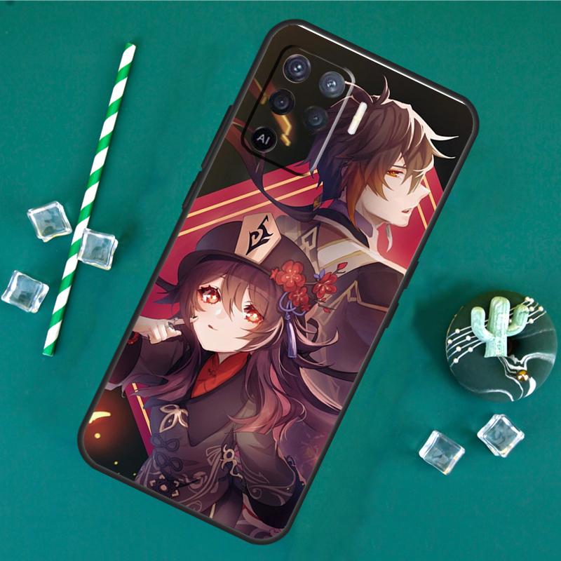

Genshin Impact Hu Tao Phone Case For Oppo A18 A38 A58 A78 A98 A40 A60 A80 A91 A15 A17 A74 A94 A54 A57S A16 A76 A96 OPPO A98 5G