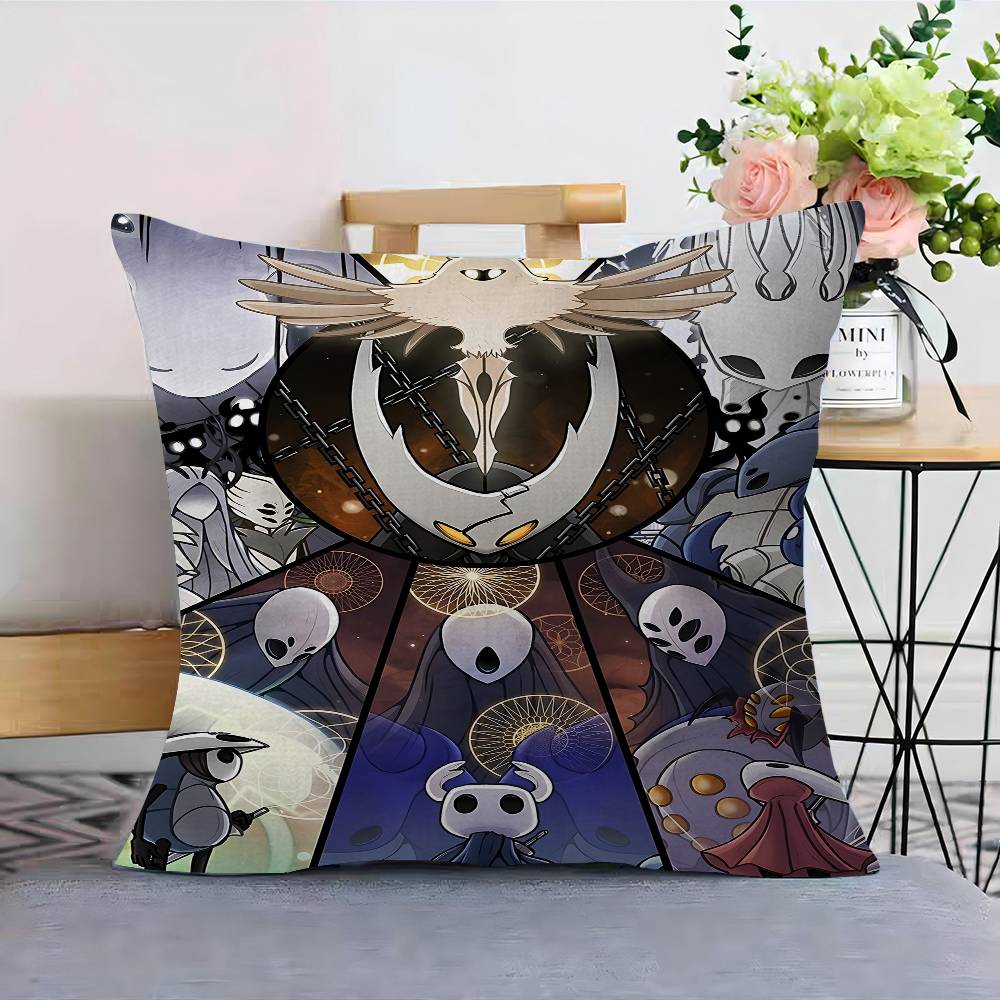 Game Hollow Knight Cushion Cover Pillow Cover Decor Pillowcase Printed Cushion Case For Couch