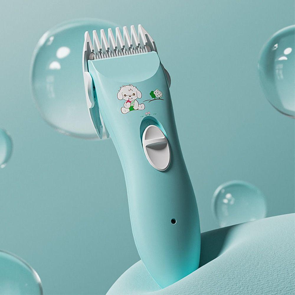 

Quiet Baby Hair Clipper Kit Silent Hair Trimming Tools Children Hair Clipper for Boys Girls синій