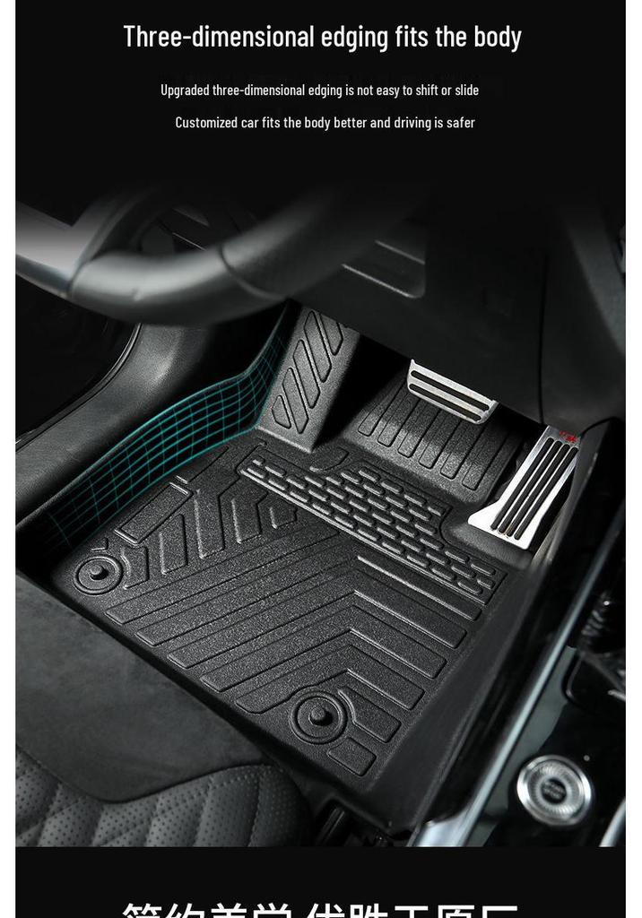 Nissan Tiida Eco-friendly TPE Floor Mats: 26 New Models for Driver, Passenger, and Rear Seats