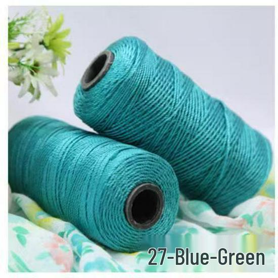 Ice Silk Three-Strand Yarn for Crochet Bags, Hats, Seat Cushions, Bottle Sleeves, and Slippers