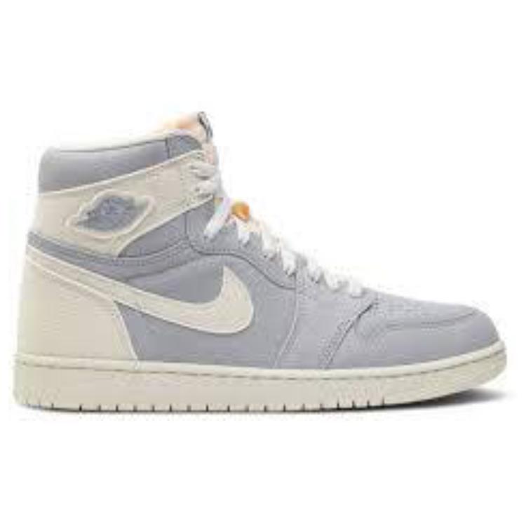 Air Jordan 1 Retro High OG Craft Ivory Unisex Sneakers Green Sea-Glass Pale-Ivory FD8636-011