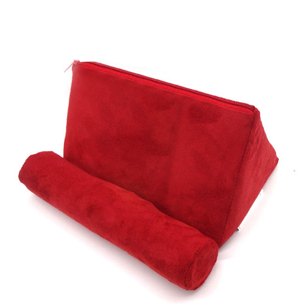 

Anti-Shake Tablet Pillow Stand Sponge Pillow Stand Phone Holder New Cushion Stand червоний