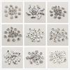 20pcs DIY Handmade Beads Tube Bails Pendants Jewelry Making DIY Necklace Antique Silver Color Bails Pendant Charm Connector